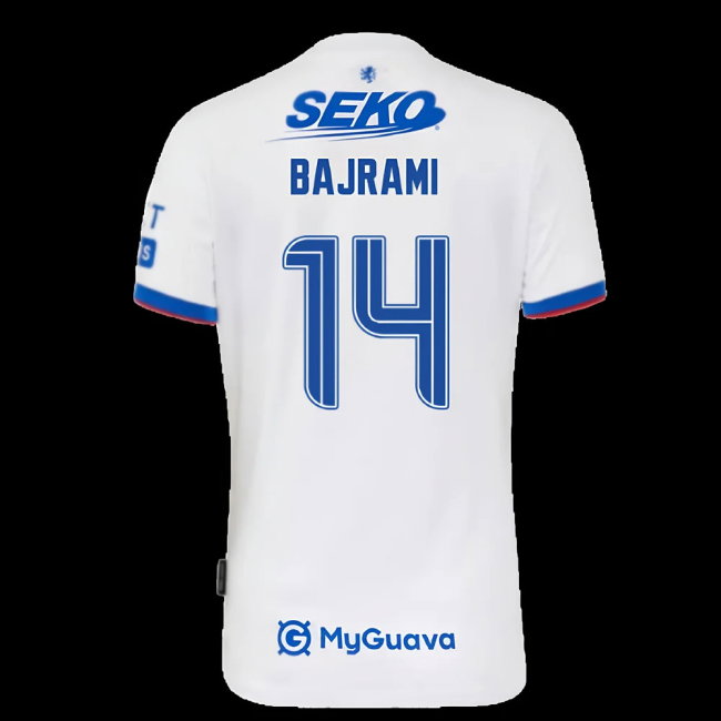 2025-2026 Rangers Away Shirt (Womens) (Bajrami 14)-SoccerKits Hub | Buy Soccer Jerseys Online